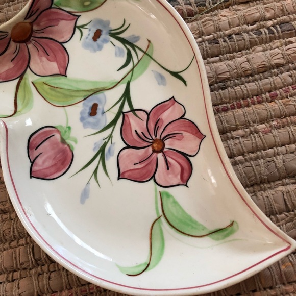 Vintage Blue Ridge Pottery Relish Dish - Picture 3 of 5